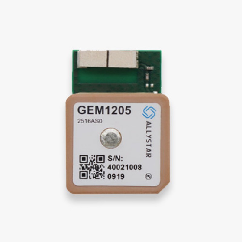 GEM1205-2516AS0, Dual-band Multi-system GNSS Positioning Module-Allystar