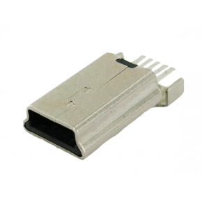 Connector mini USB Conn 2.0 TYPE PLUG,5PIN