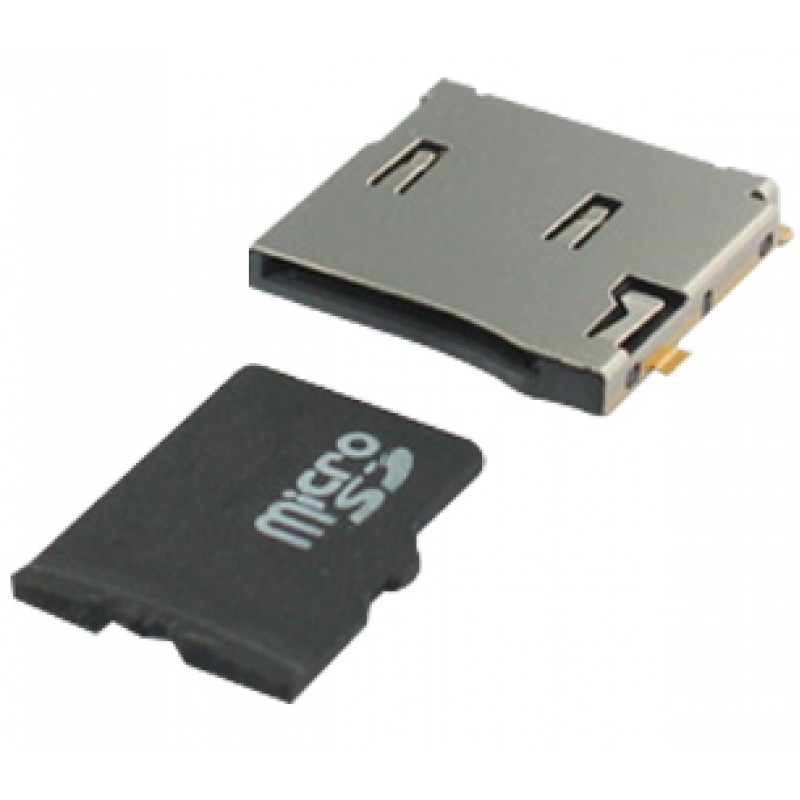 112J-TDAR-R01 Micro SD Socket Push-Push Type 
