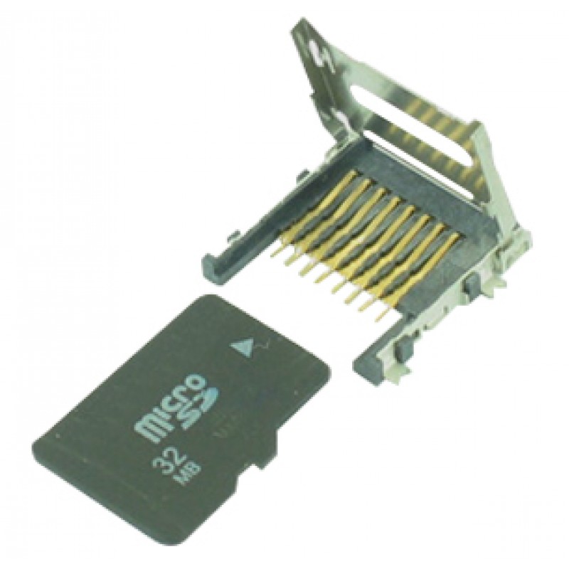 Micro SD Socket Hinge Type