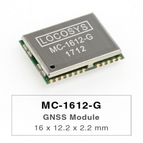 LOCOSYS MC-1612-G is a complete standalone GNSS module