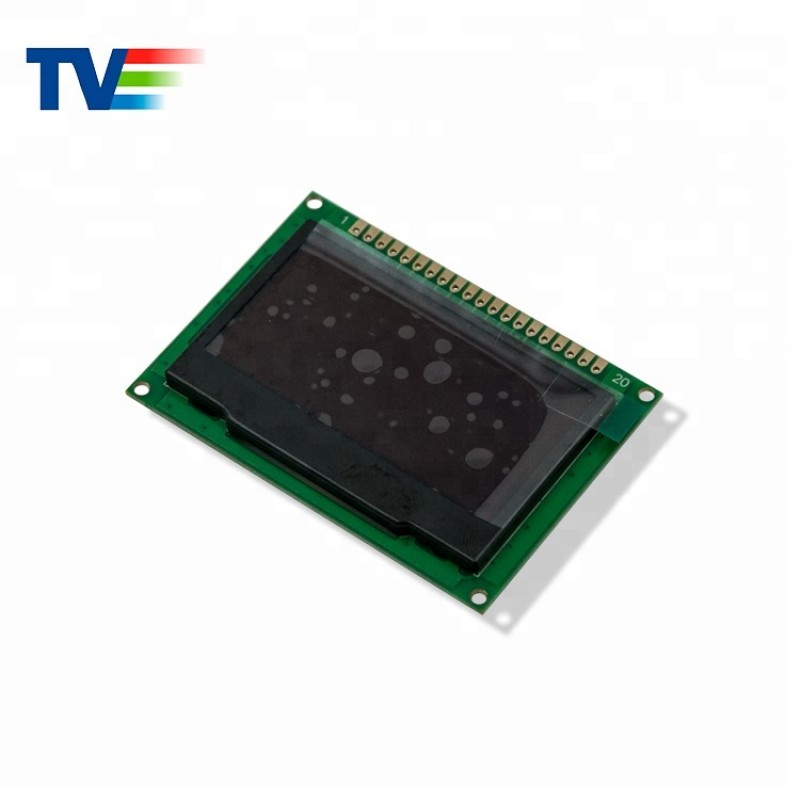 2.4 Inch 128x64 Monochrome OLED Display with PCB Controller Board/Industial Meters-TVO12864KB-PCB 